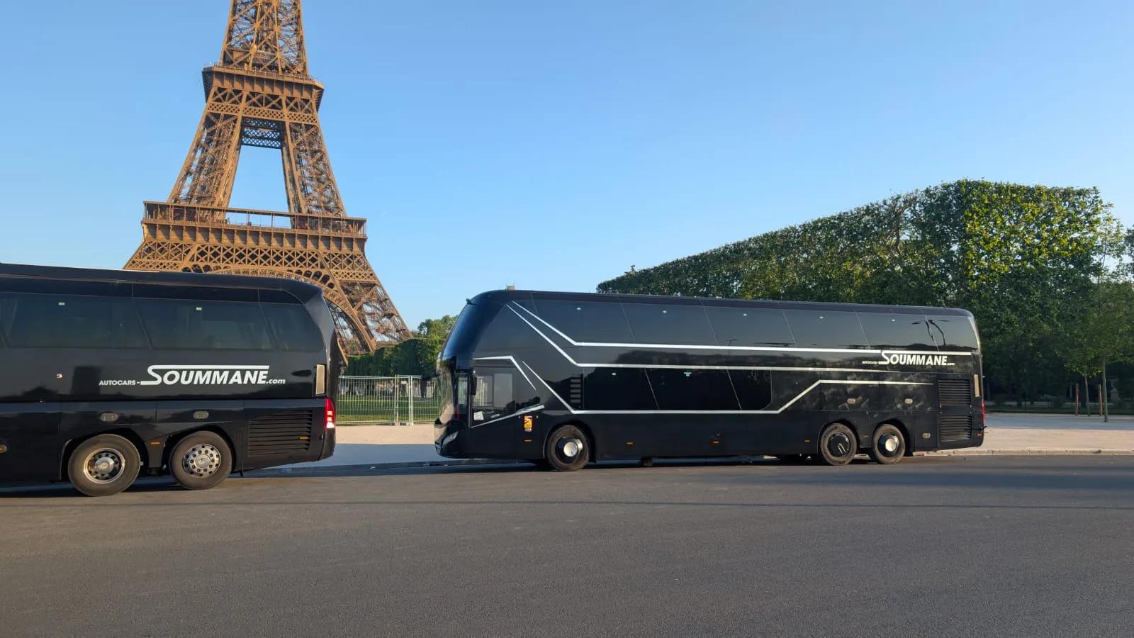 Bus double étage - Tour Eiffel - Autcars-Soummane